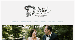 Desktop Screenshot of devotedtoyouevents.org